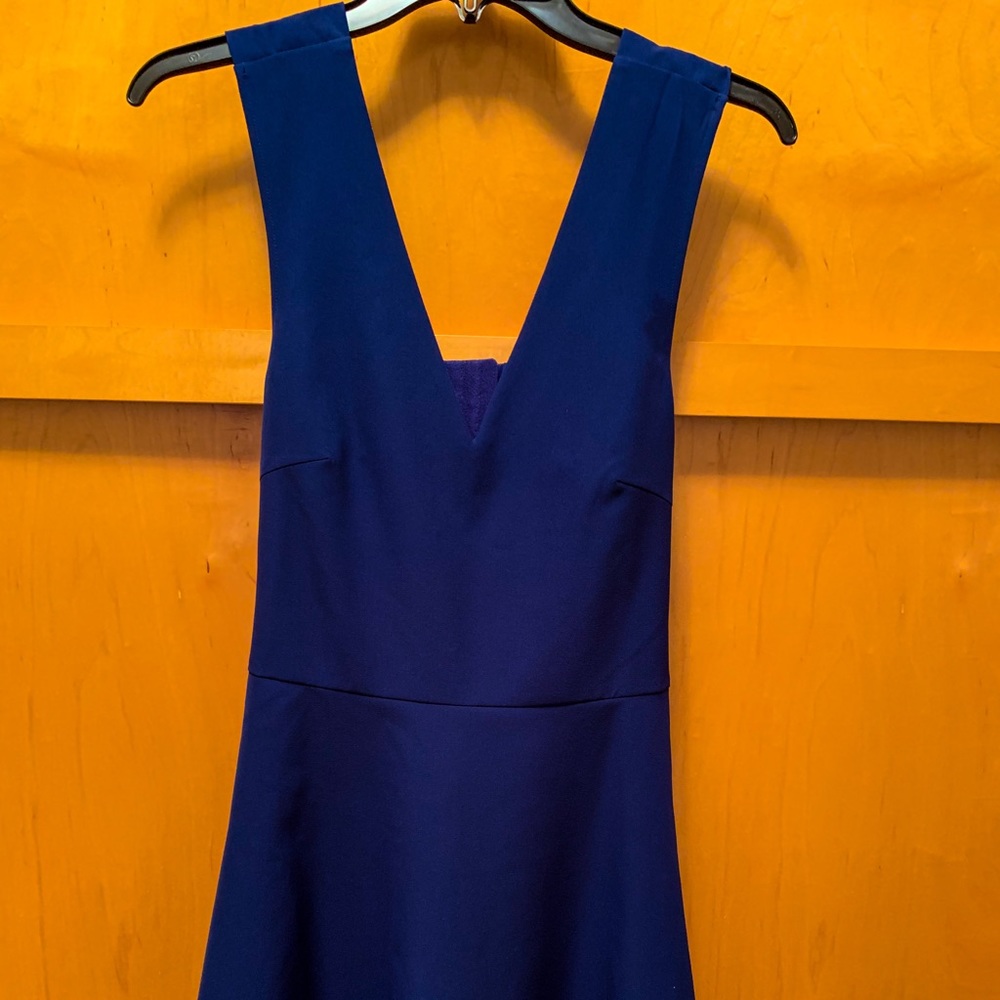 Elegant Navy Dress